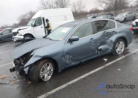 2010 Infiniti G37X из США, поврежденный, VIN JN1CV6AR8AM458171